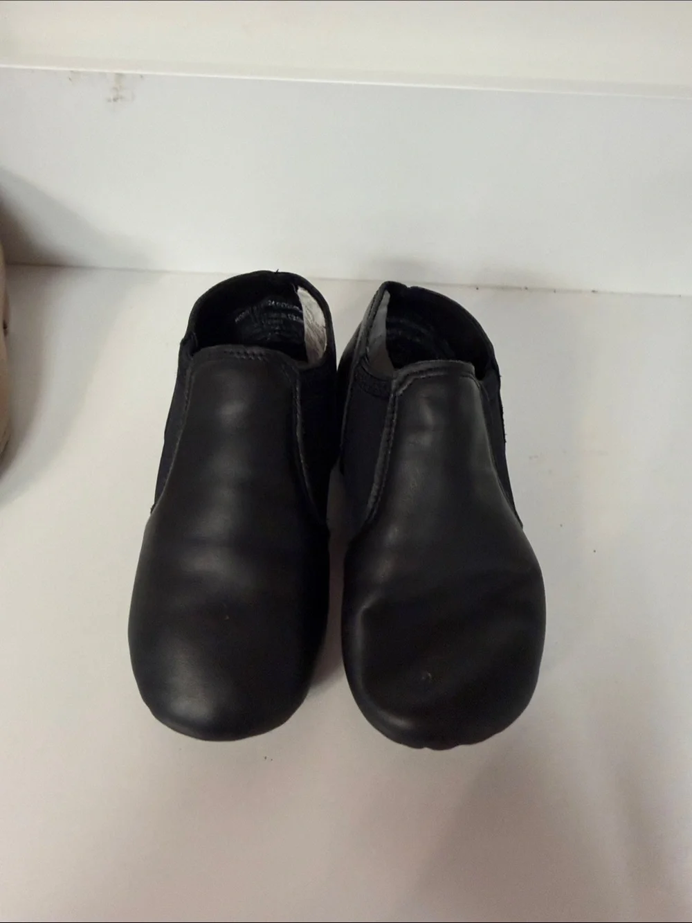 Revolution Little Kids Black Slip-On Dress Shoes